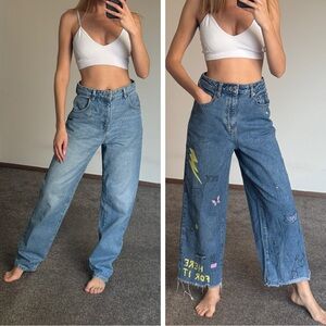 Bundle: 2 pairs of women jeans, size:M